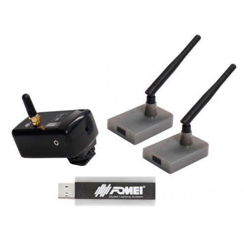 Fomei Digital Pro X-1 raidītājs + 2 uztvērēji + 1 USB raidītājs