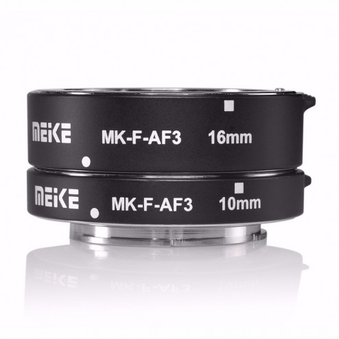 Meike makro gredzenu komplekts Fuji X (10mm, 16mm)