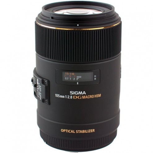 Sigma 105mm F2.8 EX DG OS HSM Macro objektīvs Nikon