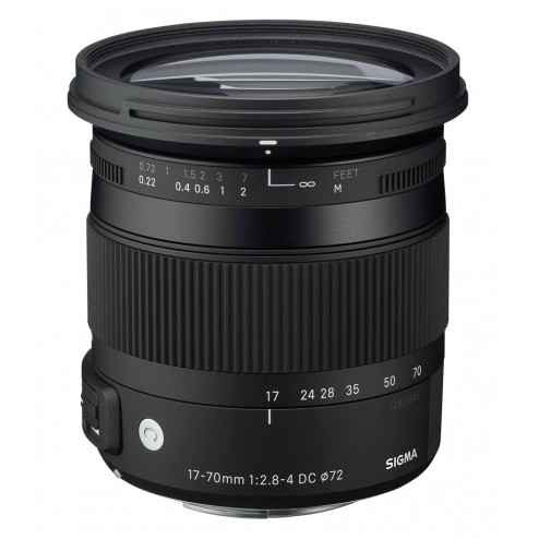 Sigma 17-70mm F2.8-4.0 DC Macro OS HSM objektīvs Nikon