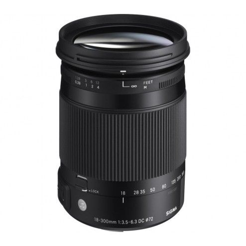 Sigma 18-300mm 3.5-6.3 DC Macro OS HSM objektīvs Nikon