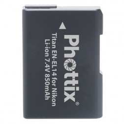 Phottix Li-Ion Rechargable Battery EN-EL14