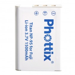 Phottix Li-Ion Rechargable Battery NP-95 (Fuji)