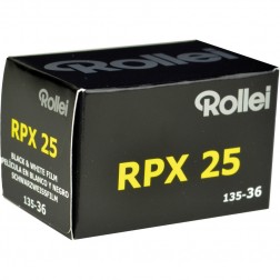 Rollei RPX 25 135-36 melnbalta filma