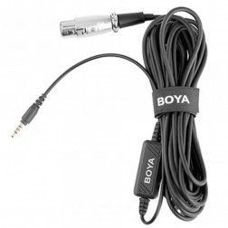 Boya BY-BCA6 savienotājkabelis XLR uz 3,5mm