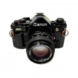 Canon A-1 ar FD 1,4/50mm