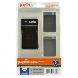 Jupio Kit: 2x PS-BLS5/PS-BLS50 akumulatori ar 1210mAh ietilpību + USB lādētājs