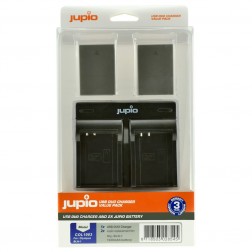 Jupio Kit: 2x PS-BLN1 BLN-1 akumulatori + USB Dubultais lādētājs