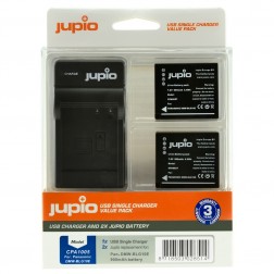 Jupio Kit: 2x DMW-BLG10 akumuatori + USB lādētājs