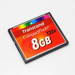 Transcend Compact Flash 8GB Karte MLC 133X
