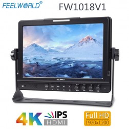 Feelworld FW1018V1 10,1" LED IPS 1920x1200px Kameras Monitors ar 4K atbalstu HDMI BNC
