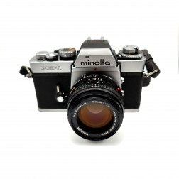 Minolta XE-1 ar 1.4/50mm objektīvu