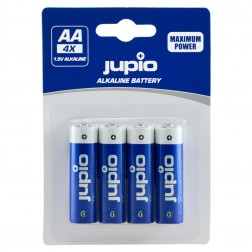 Jupio Alkaline baterijas AA LR6 4 gab. VPE-10