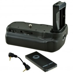 Jupio Bateriju Grips paredzēts Canon EOS 77D/ 800D/ 9000D + Palaišanas Trosīte