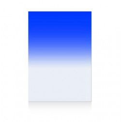 Fotocom Kvadrātisks zilais gradientais filtrs