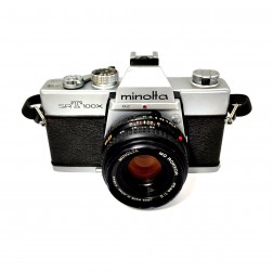 Minolta SRT-100X ar 2,0/45mm objektīvu