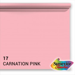 Superior papīra fons 17 Carnation Pink 1.35 x 11m