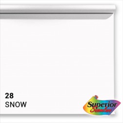 Superior papīra fons 28 Snow 2.72 x 11m