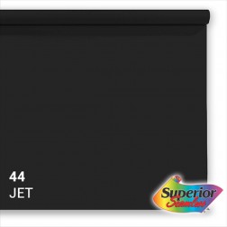 Superior papīra fons 44 Jet Black 1.35 x 11m
