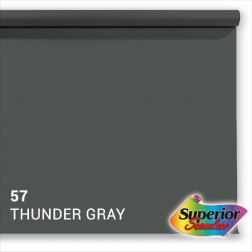 Superior papīra fons 57 Thunder Grey 1.35 x 11m