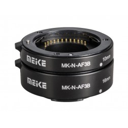Meike makro gredzenu komplekts Nikon econo (12/20/36mm)