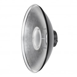 Quadralite Radar beauty Dish reflektors sudraba 42cm