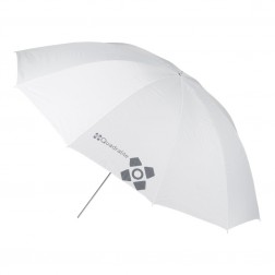 Quadralite studijas lietussargs caurspīdošs balts 120cm