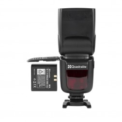 Quadralite Stroboss 60evo C kameras zibspuldze ar Li-ion akumulatoru Canon