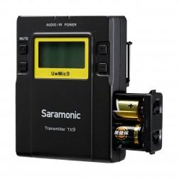 Saramonic UwMic9 UHF bezvadu Lavalier mikrofona komplekts
