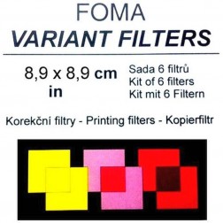 Foma Variant Multigrade Filtru Komplekts 8,9x8,9 cm