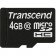 Transcend MicroSD Karte SDHC 4GB + Adapter/Class 10 atmiņas karte ar adapteri