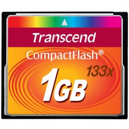 Transcend Compact Flash 1GB Karte MLC 133X