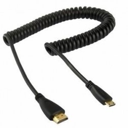 Fotocom HDMI-Mini coiled Cable RA