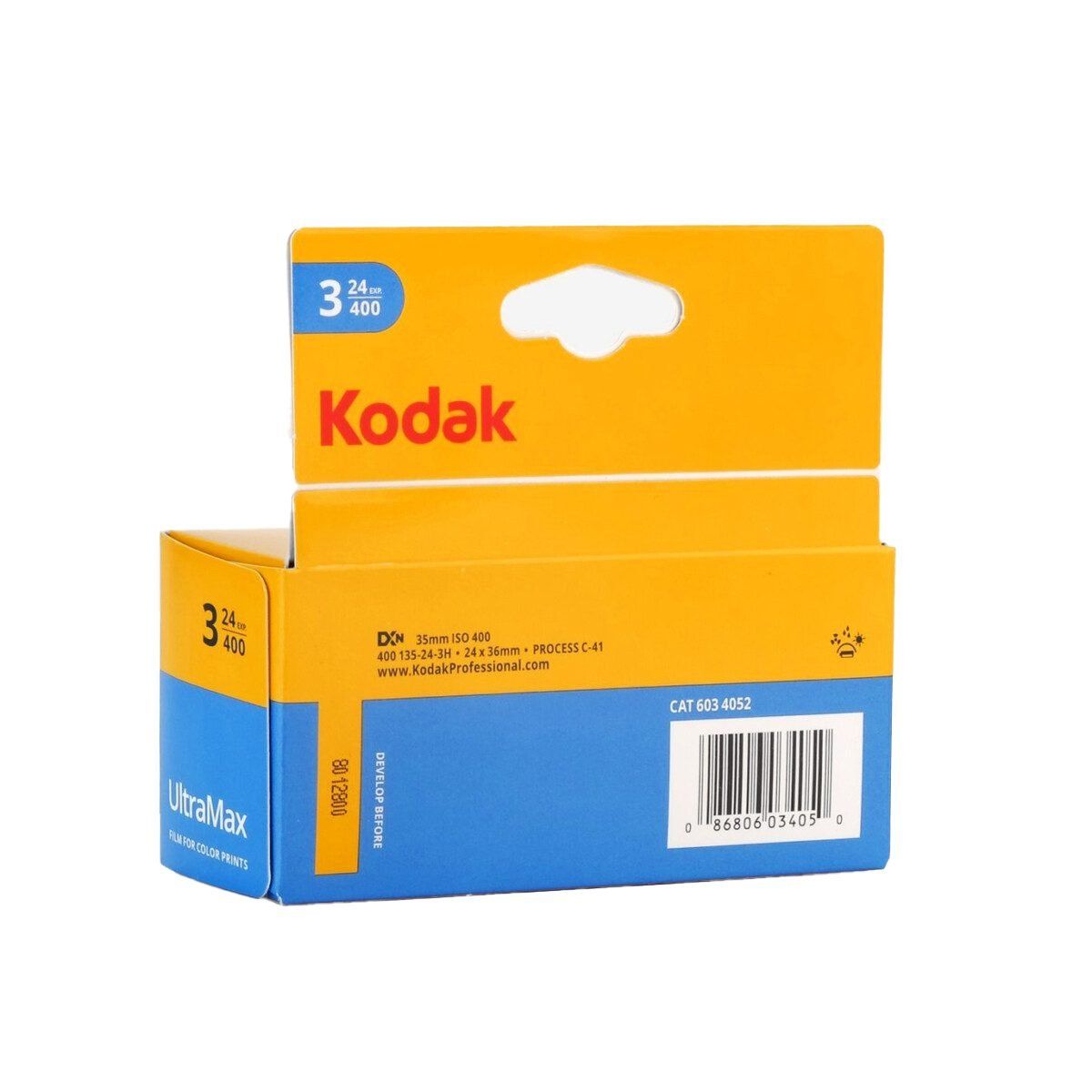 Kodak Ultra GC 400 | 135-24 / 3-Pack, color negative film (C-41) - 2