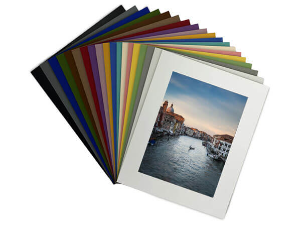 Matting board for photo framing